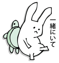 Rabbit of fairy tale talk 5 sticker #9339858