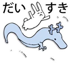 Rabbit of fairy tale talk 5 sticker #9339864