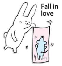 Rabbit of fairy tale talk 5 sticker #9339868