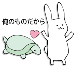 Rabbit of fairy tale talk 5 sticker #9339870