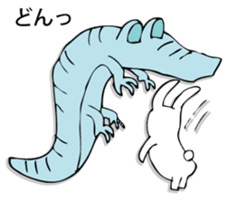 Rabbit of fairy tale talk 5 sticker #9339876