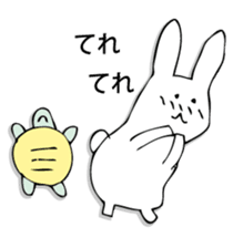 Rabbit of fairy tale talk 5 sticker #9339880