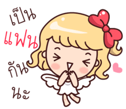Cutie Cupid : Love Message sticker #9339944