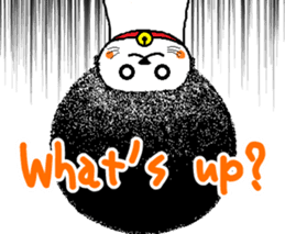 The Seven Afro Cats #1 -Innocent Cat- sticker #9340136