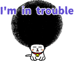The Seven Afro Cats #1 -Innocent Cat- sticker #9340151