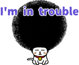 The Seven Afro Cats #1 -Innocent Cat- sticker #9340151