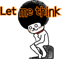 The Seven Afro Cats #1 -Innocent Cat- sticker #9340154