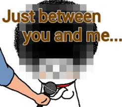 The Seven Afro Cats #1 -Innocent Cat- sticker #9340155