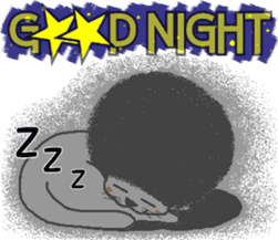 The Seven Afro Cats #1 -Innocent Cat- sticker #9340165