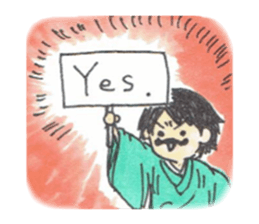 Monkeys year go! go! sticker #9340260