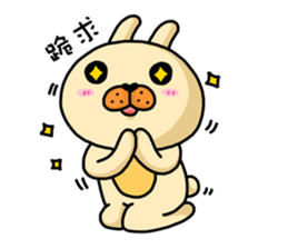 I'm cutie rabbit than dogs part II sticker #9340488