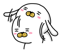 I'm cutie rabbit than dogs part II sticker #9340497