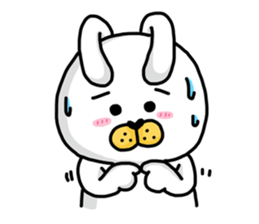 I'm cutie rabbit than dogs part II sticker #9340505