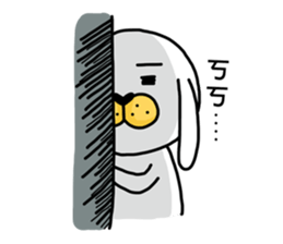 I'm cutie rabbit than dogs part II sticker #9340510