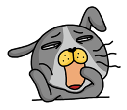 I'm cutie rabbit than dogs part II sticker #9340518