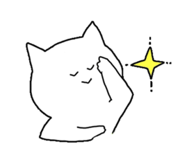 a days talking cats sticker #9340703