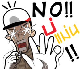 Isan thailand  police V.Isan/eng sticker #9340773