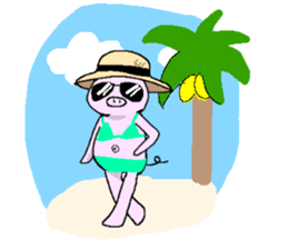 pigpig sticker #9341180