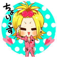 we four,pank rockers~greeting~ sticker #9341250