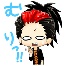 we four,pank rockers~greeting~ sticker #9341264