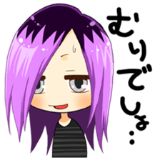 we four,pank rockers~greeting~ sticker #9341267