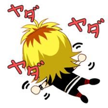 we four,pank rockers~greeting~ sticker #9341270