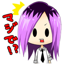 we four,pank rockers~greeting~ sticker #9341279