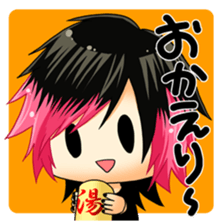 we four,pank rockers~greeting~ sticker #9341281