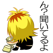 we four,pank rockers~greeting~ sticker #9341282