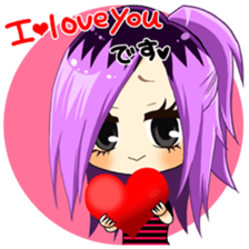 we four,pank rockers~greeting~ sticker #9341287