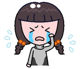 Qiao Qiao girl sticker #9341437