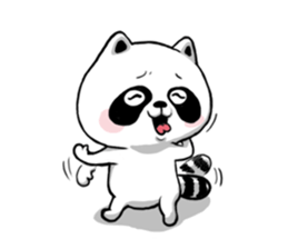 BonBon Raccoon life sticker #9341499