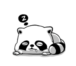 BonBon Raccoon life sticker #9341503