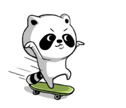 BonBon Raccoon life sticker #9341506