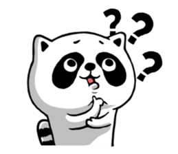 BonBon Raccoon life sticker #9341513