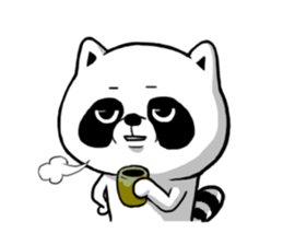 BonBon Raccoon life sticker #9341519