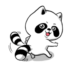 BonBon Raccoon life sticker #9341522