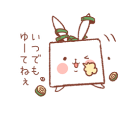 rabbitofu2(KANSAI-BEN) sticker #9341555