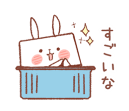 rabbitofu2(KANSAI-BEN) sticker #9341561