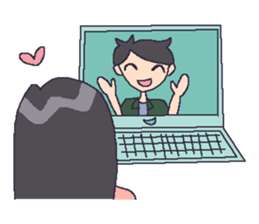 LDR Couple sticker #9341611