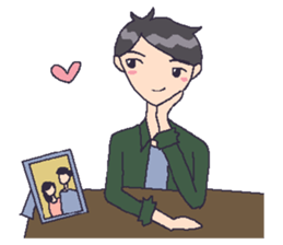 LDR Couple sticker #9341624