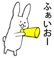 Rabbit of fairy tale talk 4 sticker #9341651