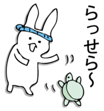 Rabbit of fairy tale talk 4 sticker #9341662