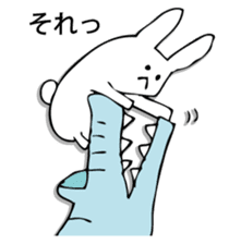 Rabbit of fairy tale talk 4 sticker #9341681