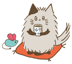 mosa-neko sticker #9341779