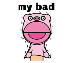 Tweet stuffed(English) sticker #9342214