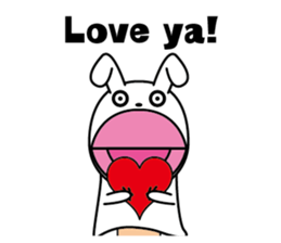 Tweet stuffed(English) sticker #9342228