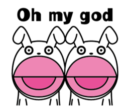 Tweet stuffed(English) sticker #9342238