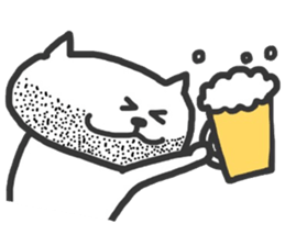 ossan cat sticker #9342335