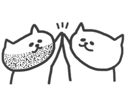 ossan cat sticker #9342345